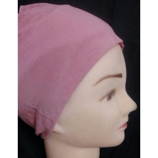 Under Hijab band in Coral pink color